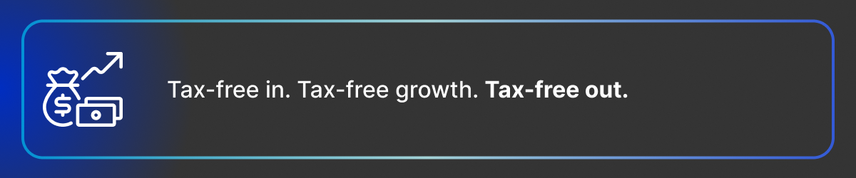 Icon of money bag with text reading 