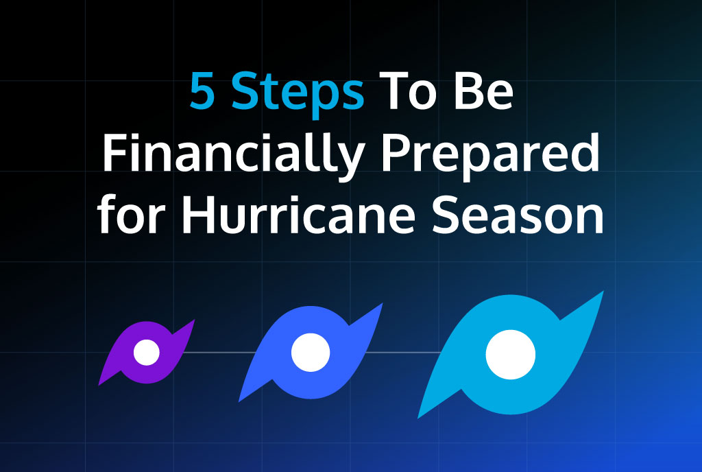 3 animated hurricane icons with text