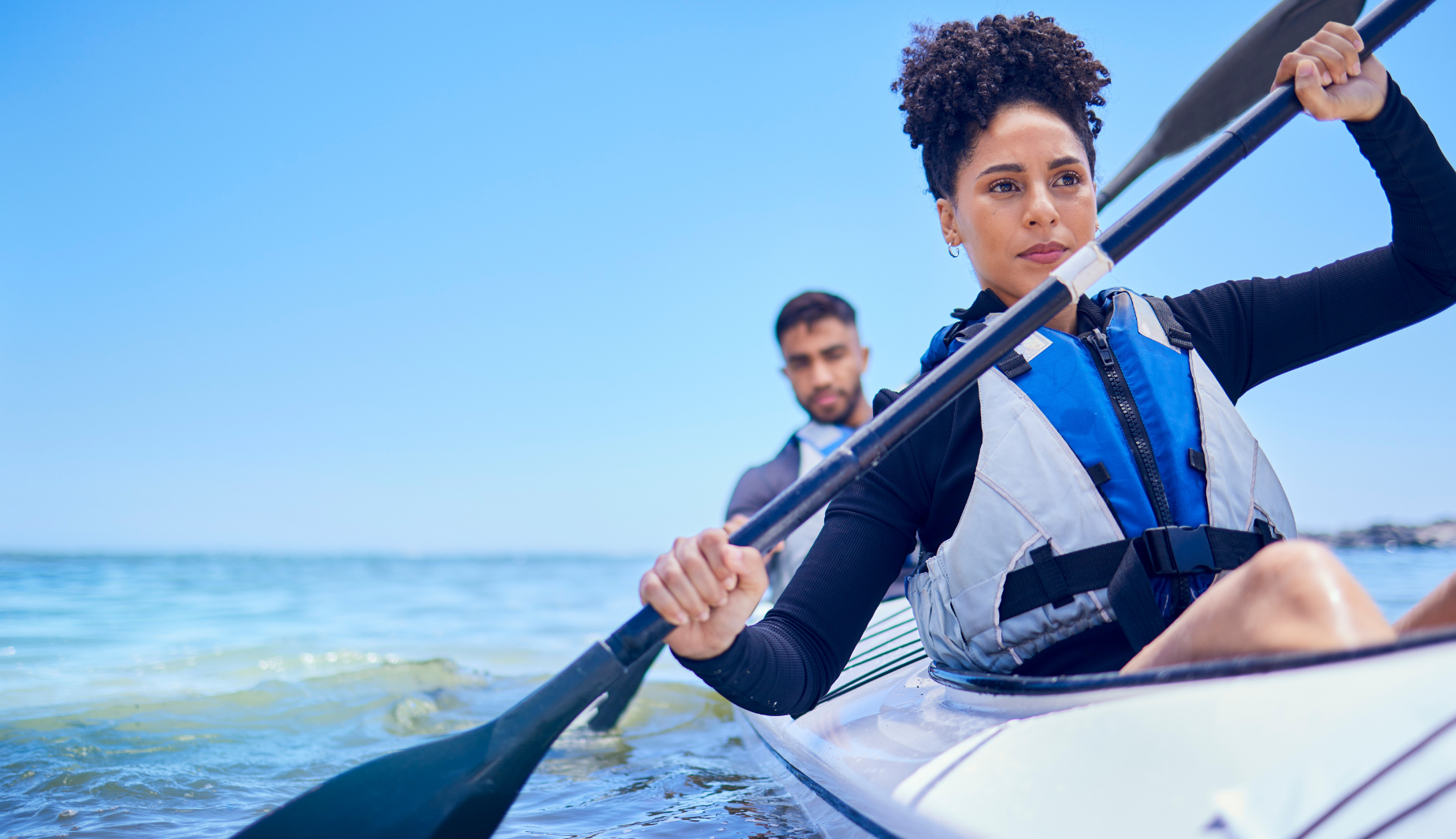 Couple on Kayak