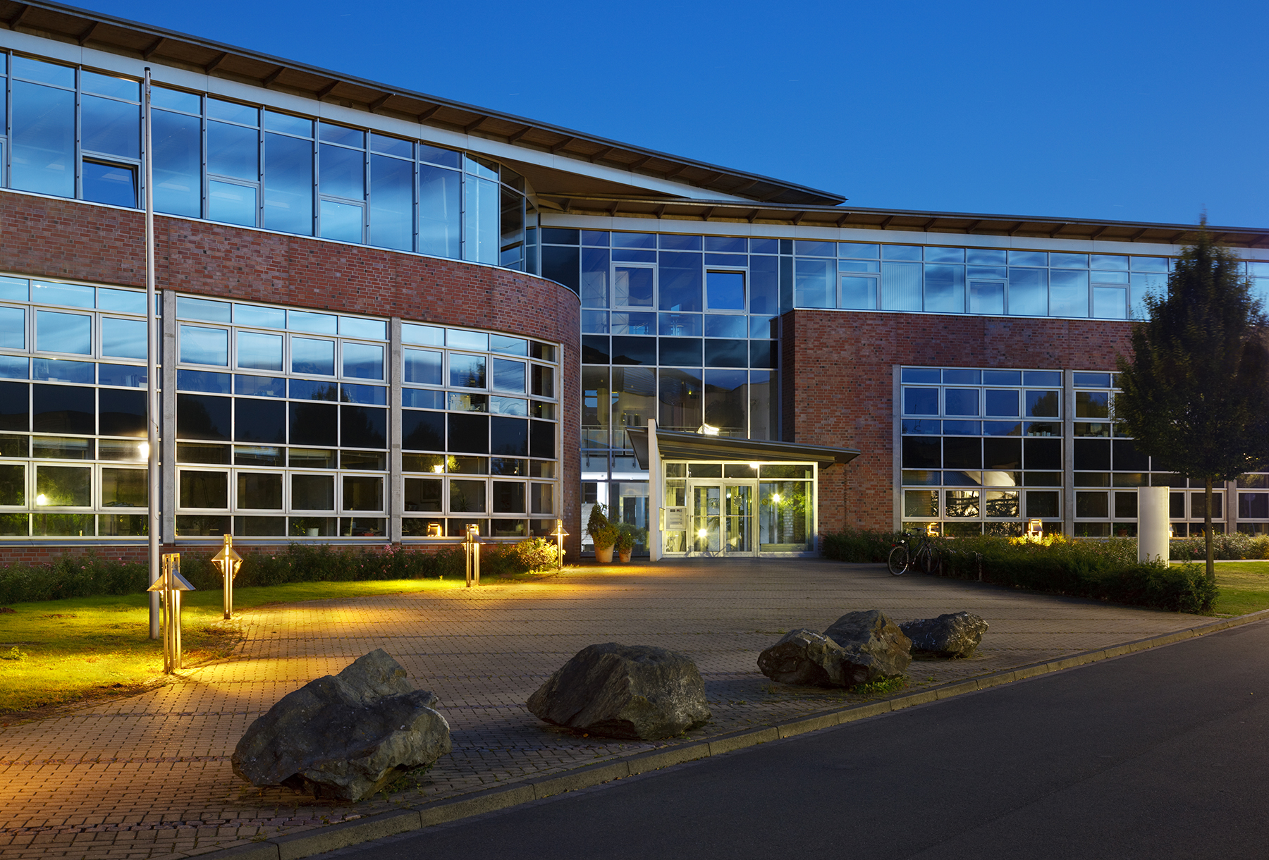 modern office building